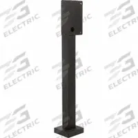 PEDESTAL PRO Mounting Post: 56 3/4 in Overall Ht, Black, Pedestal, 10 in x 12 in, Black (MPN HD-DK-STRAIGHT). Key specifications — attr193630: PEDESTAL PRO; attr982335: Carriage Bolt Hardware; attr982316: Black; attr982338: Keypads; attr982348: Powder Coated; attr982331: Carbon Steel; attr1022512: Pedestal.