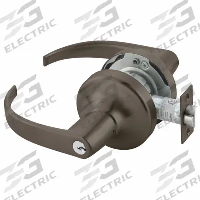 ASSA ABLOY ACCENTRA Door Lockset: Office Lever Locksets, Bronze, ADA Compliant