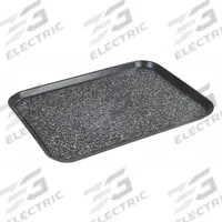 CARLISLE DINEX Tray: 18 in Overall Lg, 14 in Overall Wd, Black, 1 Compartments, Black (MPN DXSMC1418NSM03). Key specifications — Brand: CARLISLE DINEX; Color: Black; NSF Certified: No.