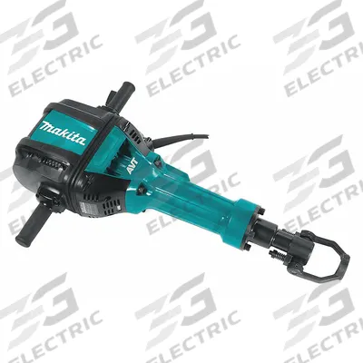 MAKITA Breaker Hammer: Corded, T-Handle, 1 1/8 in Hex, 53.9 ft-lb, 870 bpm, 69.1 lb Wt - T-Handle Corded Breaker Hammers