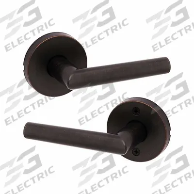 KWIKSET Door Lever Lockset: Passage Lever Locksets/Storeroom Lever Locksets, Bronze