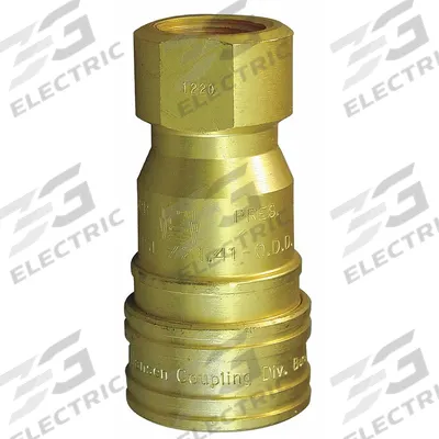 Danfoss Portable Gas Heater Quick Connect Coupling: Portable Gas Heaters, 31C945 - Quick-Connect Gas Couplings for Portable Gas Heaters