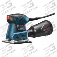 BOSCH Corded Sheet Sander: 1/4 Sheet, Adhesive-Backed/Clamp, Palm Grip, Fixed Speed, 115 V (MPN GSS20-40). Key specifications — attr565734: BOSCH; attr645844: Sheet Sander; attr645850: Dust Canister; attr645858: Corded.