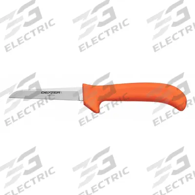 DEXTER RUSSELL Deboning/Utility Knife: Straight, 3 3/4 in Overall Lg, Steel Blade - Boning Knives
