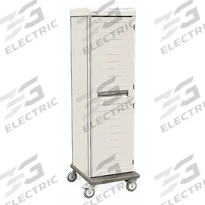 METRO Supply Cabinet: 22 3/4 in x 27 7/8 in x 78 1/4 in, 4 Shelves, 0 Drawers - Antimicrobial Mobile Medical Shelf Cabinets