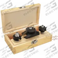 APPROVED VENDOR Router Bit Set: Fractional Inch, 3 Pieces, Rail/Raised Panel/Stile (MPN 16Y604). Key specifications — attr315242: Stile; attr325198: APPROVED VENDOR.