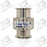 EXAIR Vacuum Conveyor: For 3 in Hose I.D., 2 3/4 in Vacuum ID, 4 1/4 in Vacuum OD (MPN 161300-316). Key specifications — Product Type: Sanitary Flange Line Vacuum; Air Inlet Thread Size: 1/2 in; Brand: EXAIR.