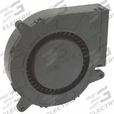 Dayton Axial Fan: 12.2 cfm_13.8 cfm Airflow @ 0.000 in SP, 5 in Ht, 1 1/2 in Dp - Standard Square Axial Fans
