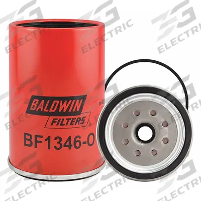 BALDWIN FILTERS Fuel Filter: Spin-On, 4 1/4 in Outside Dia, 1"-14 Thread Size, Cellulose - Spin-On Fuel Filters