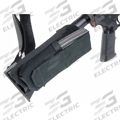 BLACKHAWK Magazine Pouch: Black, Nylon, 3 in x 4 3/25 in - Duty Equipment Pouches