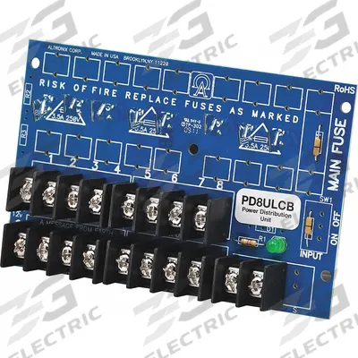 ALTRONIX Power Dist Module 8 Output PTC: Power Dist Module - Accessories for Power Supplies