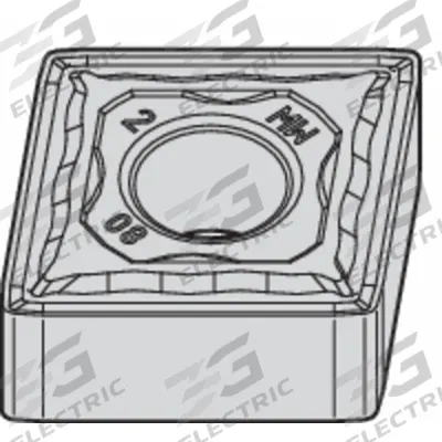 WIDIA Diamond Turning Insert: CNMG433MW - Diamond Indexable Turning Inserts