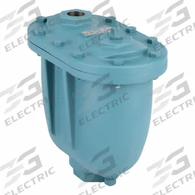 VAL-MATIC Air Release/Air Vacuum Valve: Clean Water, Cast Iron, 1 in Inlet Connection Size - Combination Vacuum & Air Release Valves