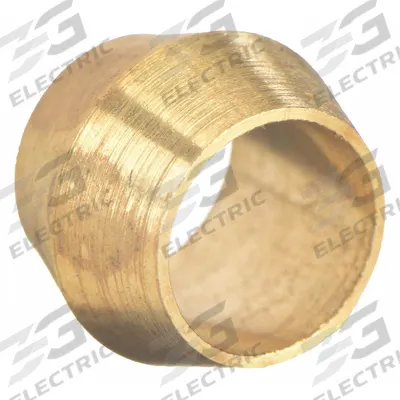 PARKER Compression Fitting Sleeve: 3/4 in OD Fitting Size, Compression, Brass - Standard Sleeve Brass Compression Fittings