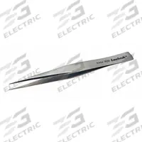 TECHNIK Tweezers: Stainless Steel, Point, Straight Tip, 0.9 mm Tip Thick (MPN 18013USA). Key specifications — attr1002355: Stainless Steel; attr1002345: TECHNIK; attr1002348: Stainless Steel; attr1002358: Smooth; attr1002361: AA-SA; attr1024781: Standard.
