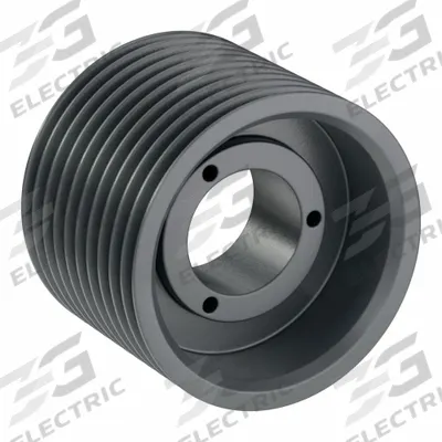 APPROVED VENDOR V-Belt Pulley: 3V600, 10 Groove, 6 in OD, Bushed Bore, SK - Bushed-Bore Cast-Iron Wedge V-Belt Pulleys