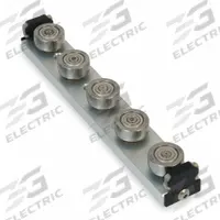 BISHOP-WISECARVER Linear Guide Carriage Assembly: SW, Size 2, 5-Roller Assembly, Ball (MPN UT2WPAR-5A). Key specifications — For Use With: Vee Profile; Product Type: Ball; Carriage Material: Aluminum; For Rail Size: Size 2.