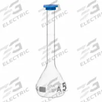 QORPAK Volumetric Flasks: 50 mL, Gray, Round, A, Includes Closure, 2 in Overall Ht (MPN 278383). Key specifications — Shape: Round; Body Color: Gray; Brand: QORPAK; USP Specification: Type I.