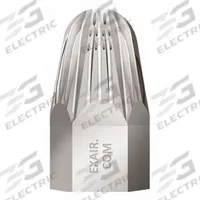 EXAIR Air Gun Nozzle: Stainless Steel, 2 1/2 in Extension Lg, 3/4 in Female NPT Thread Size (MPN 1112SS). Key specifications — attr66384: Hard-Hitting Force; attr66393: Stainless Steel; attr66401: Yes.