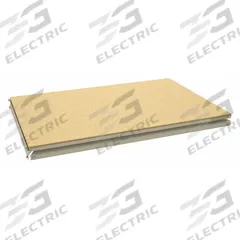 TENNSCO Boltless Shelving: 36 in x 24 in, 500 lb Load Capacity, Particleboard, Sand (MPN ZVES-3624D SAND). Key specifications — Decking Material: Particleboard; Decking Finish: Unfinished; Shelf Configuration: Single Straight; Color: Sand; Frame Material: Steel; Brand: TENNSCO; Frame Finish: Zinc Plated; Product Type: Boltless Shelving.