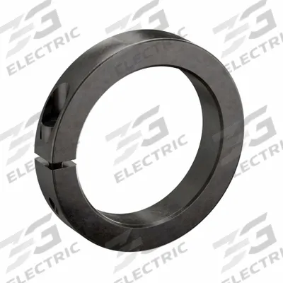 RULAND MANUFACTURING Shaft Collar: 1-Piece, Metric, Round, Clamp-On, 80 mm Bore Dia - Steel Shaft Collars