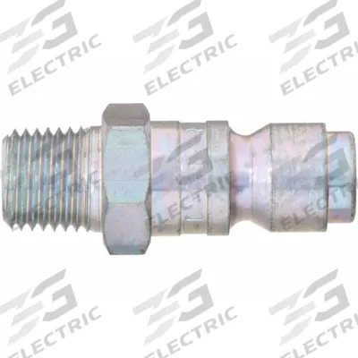 DIXON VALVE & COUPLING Quick Connect Hose Coupling: 3/8 in Body Size - Tru-Flate Automotive Steel Quick-Connect Air Coupling Plugs