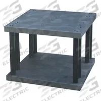 STRUCTURAL PLASTICS Plastic Shelving: 36 in x 36 in, 27 in Overall Ht, 2 Shelves (MPN ST3636B). Key specifications — Resistance Properties: Corrosion-Resistant; Frame Material: Plastic; Shelving Material: High Density Polyethylene; Brand: STRUCTURAL PLASTICS.