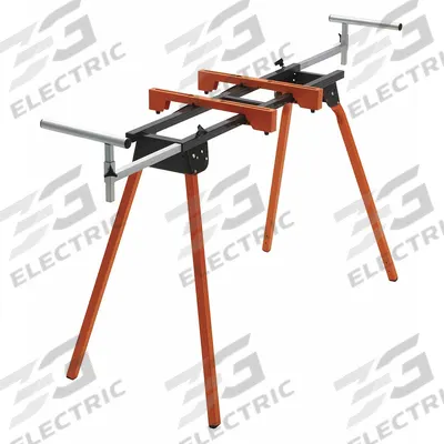 BORA PORTAMATE Miter Saw Stand: Miter Saw Compatible, 116 in Lg, 10 in Wd - Miter Saw Stands & Workstations