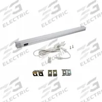 LED Cove Light Fixture: 18 in Lg, 663 lm, 4500K, 8.4 W, Plug-In, Silver, Aluminum, 1 in Ht, 120V AC (MPN ZX515-CL-HL-CW-9). Key specifications — attr1262778: 120V AC; attr1262749: Plug-In; attr1262754: Integrated LED; attr1262758: Aluminum; attr1262760: Yes; attr1262765: LED; attr1262776: High/Low; attr1262780: 4500K.