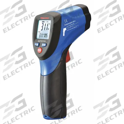 WESTWARD Infrared Thermometer: 54TZ31, Avg/Difference/Max Temp/Min Temp, Adj @ 0.10 to 1.00 - Standard Infrared Thermometers