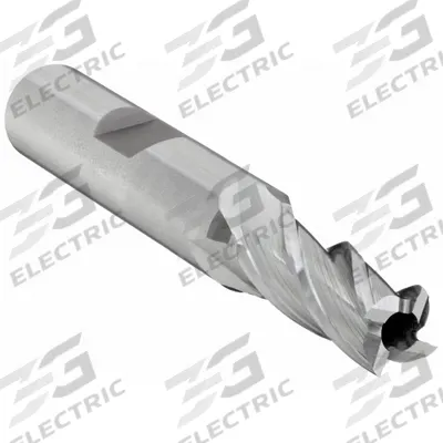 OSG Square End Mill: Cobalt, 4 Flute, 8 mm Mill Dia, 3/4" LOC, 63.5 mm OAL (MPN 5810600) - General Purpose Cobalt Square End Mills