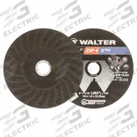 WALTER SURFACE TECHNOLOGIES Abrasive Cut-Off Wheel: Type 1, 6" x 1/16" x 7/8", Aluminum Oxide (MPN 11T262). Key specifications — Series: ZIP+XTRA; Brand: WALTER SURFACE TECHNOLOGIES.