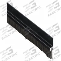 PEMKO Door Sweep: Brush Insert, Aluminum, 36 in Lg, 1/4 in Wd, Aluminum (MPN 10861DNB36). Key specifications — Brand: PEMKO.