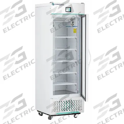 COREPOINT SCIENTIFIC Medical and Lab Refrigerator: 16 cu ft, Upright, 1°C to 10°C - Pharmacy & Vaccine Refrigerators