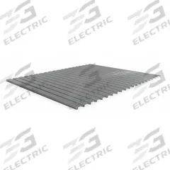 TENNSCO Decking: 60 in x 48 in x 9/16 in, 22 ga Decking, Steel, 4,150 lb Load Capacity (MPN BSD-6048). Key specifications — Decking Material: Steel; Frame Finish: Powder Coated; Color: Industrial Gray; Includes: (5) Panels; Brand: TENNSCO.