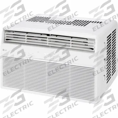 LG Window Air Conditioner: 150 sq ft – 250 sq ft, 6,000 BtuH, 115V AC, 5-15P - Residential-Grade Window ACs for Cooling Only
