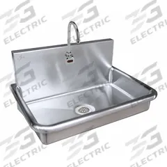 JUST MANUFACTURING Hospital Sink: 1 Stations, 13 1/2 in Overall Ht, 30 in Overall Lg, 1 Faucet Holes (MPN JADA3020S-J). Key specifications — Brand: JUST MANUFACTURING.