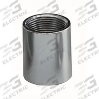 ALLIED TUBE & CONDUIT Threaded Coupling: Aluminum, 1 in Trade Size, 1 31/32 in Overall Lg, RMC (MPN 732325). Key specifications — Insulated: No; Compatible Conduit Type: RMC; Brand: ALLIED TUBE & CONDUIT.