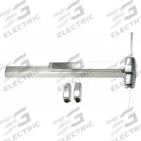 VON DUPRIN Surface Vertical Rod: 4 ft Max Door Wd, Chrome (MPN 9827NL-F 4 26D). Key specifications — attr1011860: Exit Device; attr1011837: VON DUPRIN; attr1011847: Surface Vertical Rod; attr1011858: Night Latch; attr1024139: Touchbar; attr1011835: Yes.