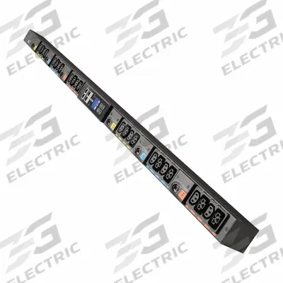EATON TRIPP LITE PDU: Three-Phase, 24 Outlets, (12) C13/(12) C39 Combo Outlets - Locally-Monitored Metered PDUs