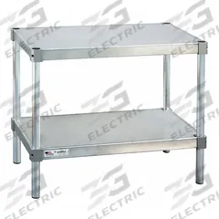 NEW AGE INDUSTRIAL Fixed Height Work Table: Fixed Ht, Aluminum, 42 in x 18 in, Aluminum (MPN 21842ES24P). Key specifications — Brand: NEW AGE INDUSTRIAL; Unit Type: Not Expandable or Modular.