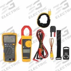 FLUKE Digital Multimeter Clamp On Kit: Clamp Meter/Digital Multimeter, CAT III 600V/CAT IV 300V (MPN FLUKE-116/323). Key specifications — attr1331012: 6,000; attr1331024: 6,000; attr1331068: FLUKE; attr1383319: Resistance; Resistance.
