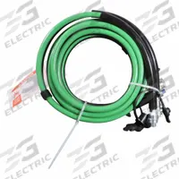 Hydraulic Hose: 1/4 in ID, MNPT x FNPT, 20 ft Lg, Black/Green, 1/4 in x 1/4 in Fitting Size (MPN TWH20-BS). Key specifications — Hose Color: Black/Green; Hose Tube Material: POLYESTER ELASTOMER; Fitting Type: MNPT x FNPT; Manufacturer Part Number: TWH20-BS; Brand: BOLTING.