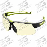 UVEX BY PIP Reader Safety Glasses: Amber Lens, Frameless, HydroShield® Anti-Fog (MPN AS01AMHS). Key specifications — Brand: UVEX BY PIP; Frame Color: Cool Gray/Green; Lens Color: Amber.