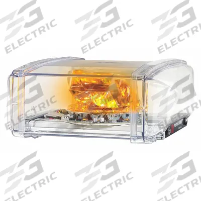 FEDERAL SIGNAL Mini Light Bar: LED, SAE J845 Class 1, Mini Light Bar, Permanent, Aluminum - Mini Light Bars