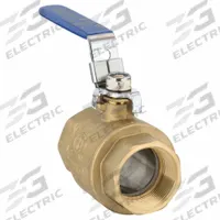 APPROVED VENDOR Manual Two-Way Ball Valve: 1 1/2 in, Straight, FNPT x FNPT, Full Port Ball Port (MPN 32H975). Key specifications — Brand: APPROVED VENDOR; Handle: Locking Lever.