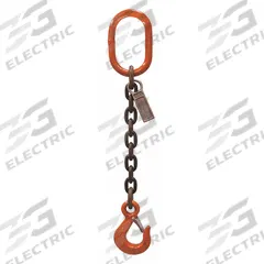 STREN-FLEX Chain Sling: 3/8 in Chain Trade Size, 100 Chain Grade, Sling Hook, Alloy Steel, Fixed (MPN SF1203G10SOS). Key specifications — Hook Type Included: Sling Hook; Brand: STREN-FLEX.