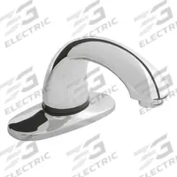 RUBBERMAID COMMERCIAL PRODUCTS Bathroom Sensor Faucet: Milano Auto Faucet, Brass, Chrome Finish (MPN 1818967). Key specifications — Brand: RUBBERMAID COMMERCIAL PRODUCTS; Includes: Cover Plate, 4 in; Series: Milano Auto Faucet.