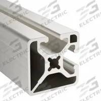 T-Slot Framing System: 15 Series, 10 ft Lg, 1 1/2 in x 1 1/2 in, Silver, Single, Smooth, 2 Slots (MPN 1502-LS-120). Key specifications — System of Measurement: Inch; Finish: Anodized; Product Type: T-Slot Profile; Material: Aluminum; Yield Strength: 35,000 psi; Manufacturer Part Number: 1502-LS-120; Brand: 80/20.
