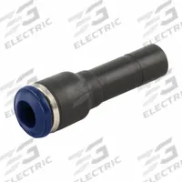 AIGNEP Swift Fit Push To Connect Fitting: 5/16 in OD x 1/4 in OD Size, Push-to-Connect x Tube Stem (MPN 85700-05-04). Key specifications — Brand: AIGNEP; Color: Black/Blue.
